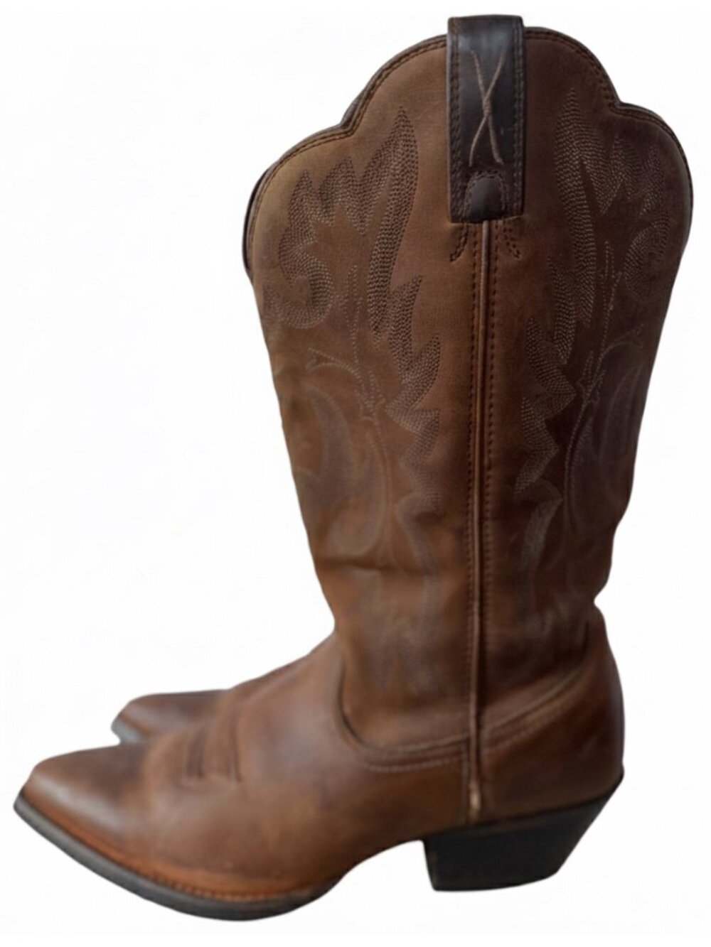 Twisted X Women's Distressed Brown Leather Western Cowboy Boots Size 8B